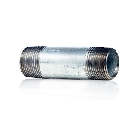 1/8 Inch X 1-1/2 Inch Galvanized Nipple